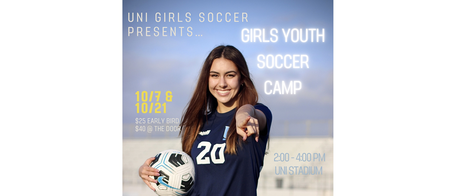 Girls Youth Camp Oct 7 and 21 - Click Here to Sign Up!