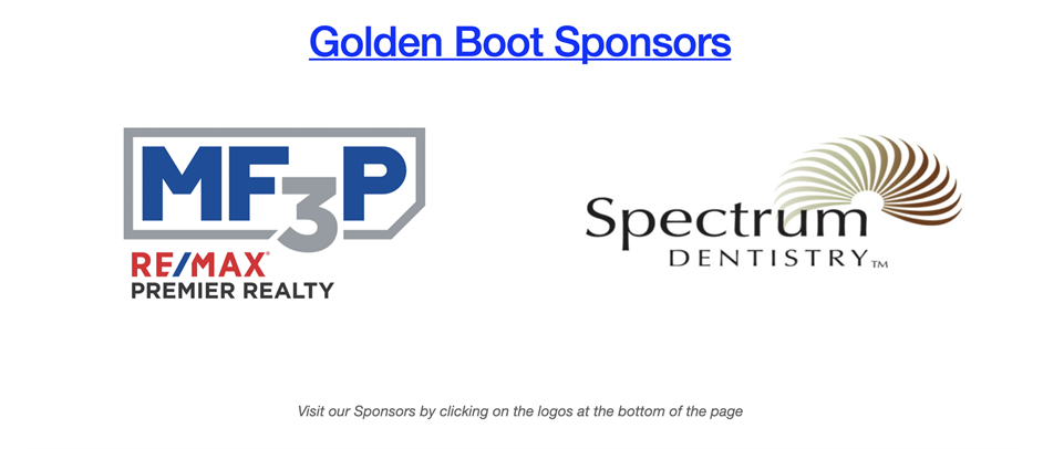 Thank You to Our 2023-24 Golden Boot Sponsors!